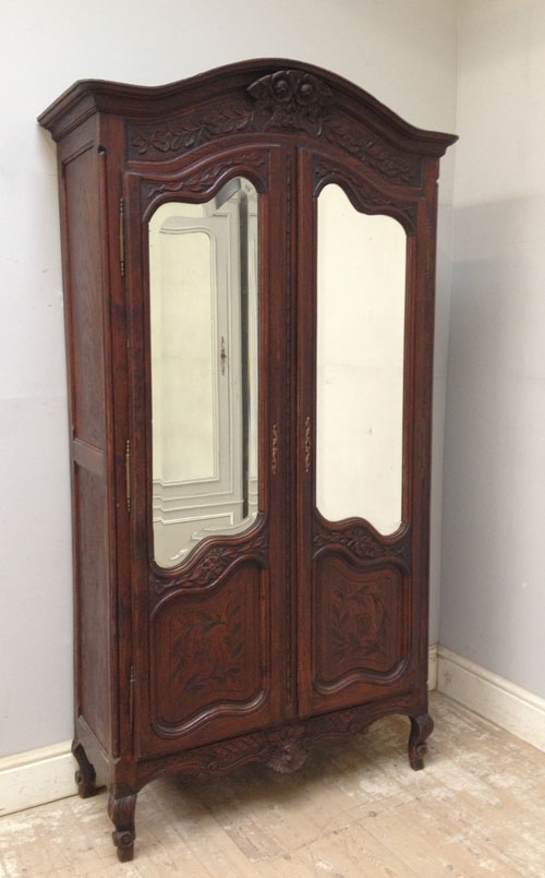 french antique armoirette